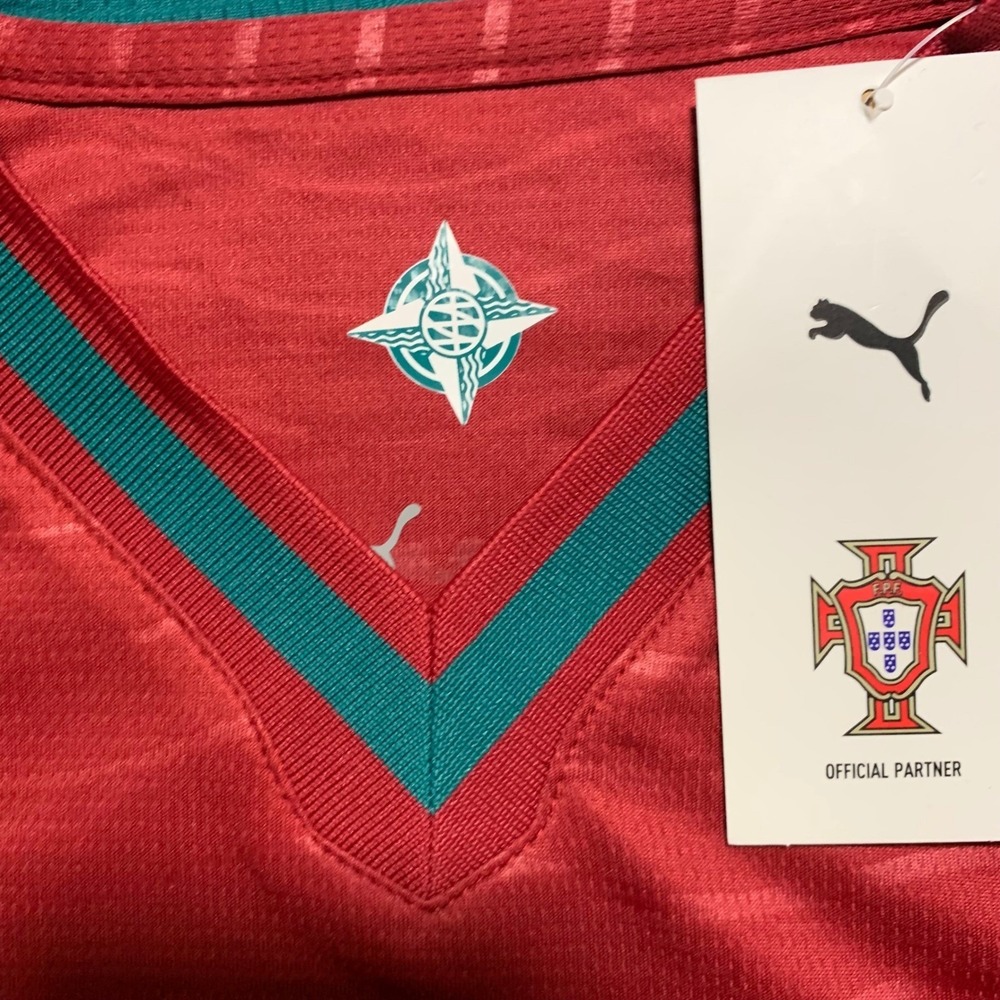 Puma Portugal Cristiano Ronaldo 7 Soccer Jersey Mens Red New NWT - Picture 8 of 12